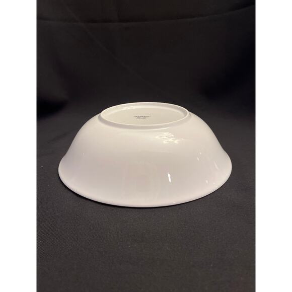 Tienshan Deck the Halls Christmas Poinsettia China 9.5” Serving Bowl 2 Available - Picture 6 of 8